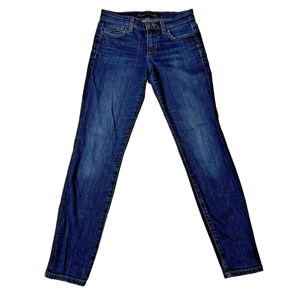 Joes Jeans Women's Size 28 Ankle Mid Rise Dark Wash Stretch Denim